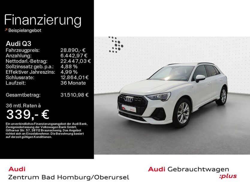 Audi Q3 64.897 km 27.890 € Oberursel 61440