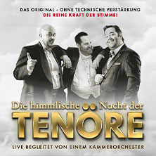 Himmlische Nacht der Tenöre - Das Original - Live und ohne technische Verstärkung 22.01.2026 Oranier-Gedächtnis-Kirche