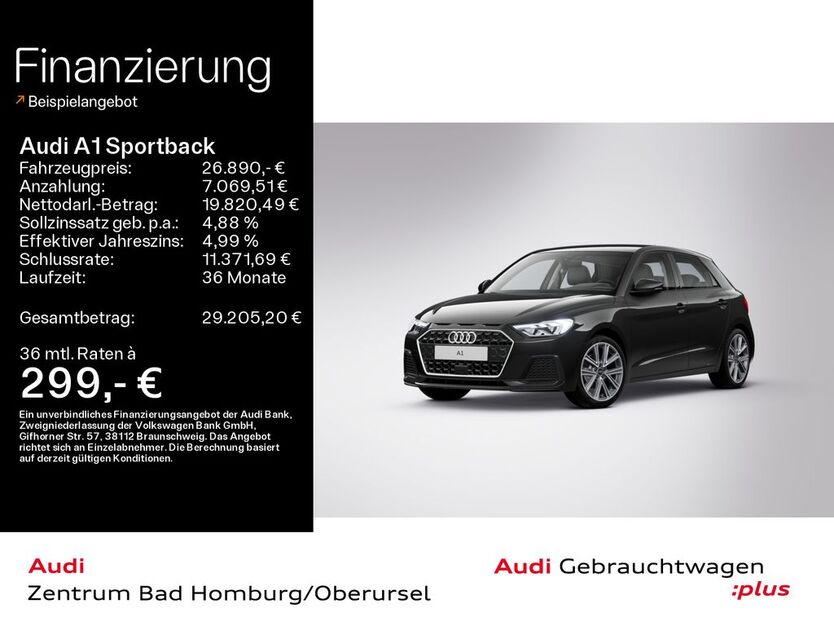 Audi A1 27.366 km 26.890 € Oberursel 61440