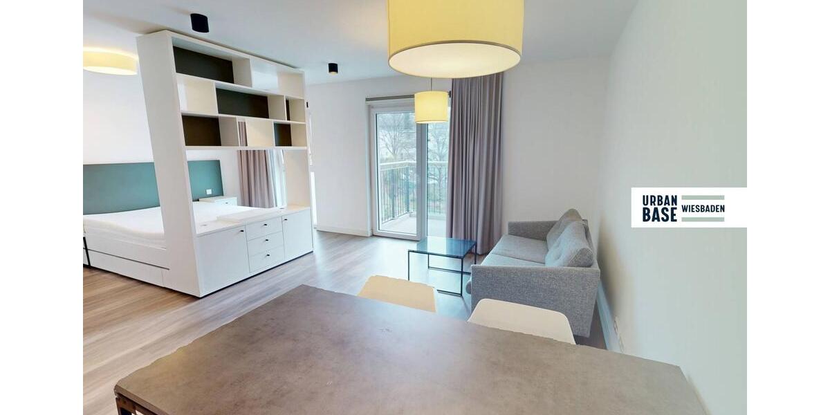 Etagenwohnung Wiesbaden Südost - 1 Zimmer, 43 m&sup2;, 764&euro; | Angebot:19594323