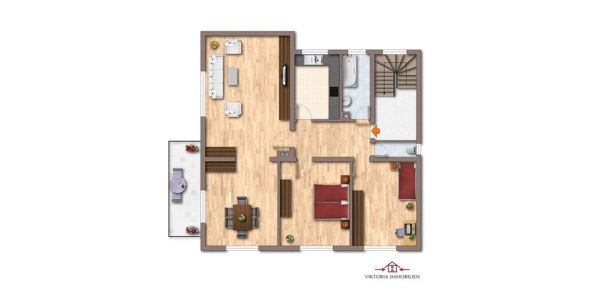 Mehrfamilienhaus, Wohnhaus Kronberg im Taunus Oberhöchstadt - 9 Zimmer, 236 m&sup2;, 770.000&euro; | Angebot:25686321