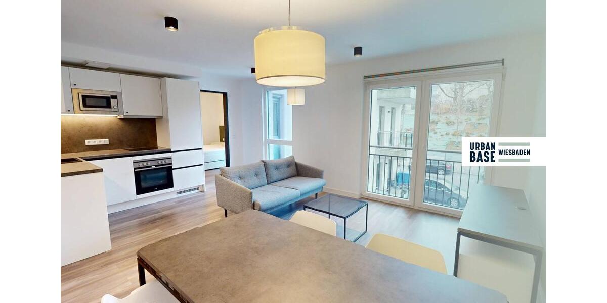 Etagenwohnung Wiesbaden Südost - 2 Zimmer, 51 m&sup2;, 904&euro; | Angebot:25417948