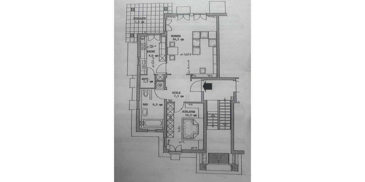 Erdgeschoßwohnung Mainz Laubenheim - 2 Zimmer, 75 m&sup2;, 290.000&euro; | Angebot:27122025