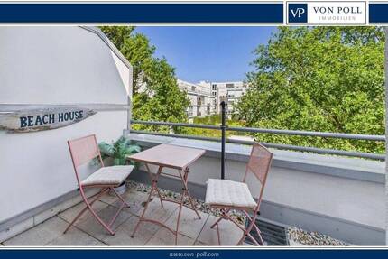 Lichtdurchflutete 3-Zimmer-Wohnung mit umfassender Dachterrasse und Tiefgaragenstellplatz