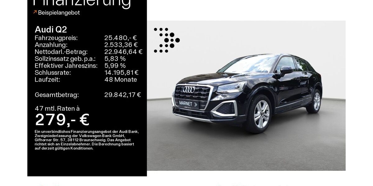 Audi Q2 38.204 km 24.990 &euro; Oberursel 61440