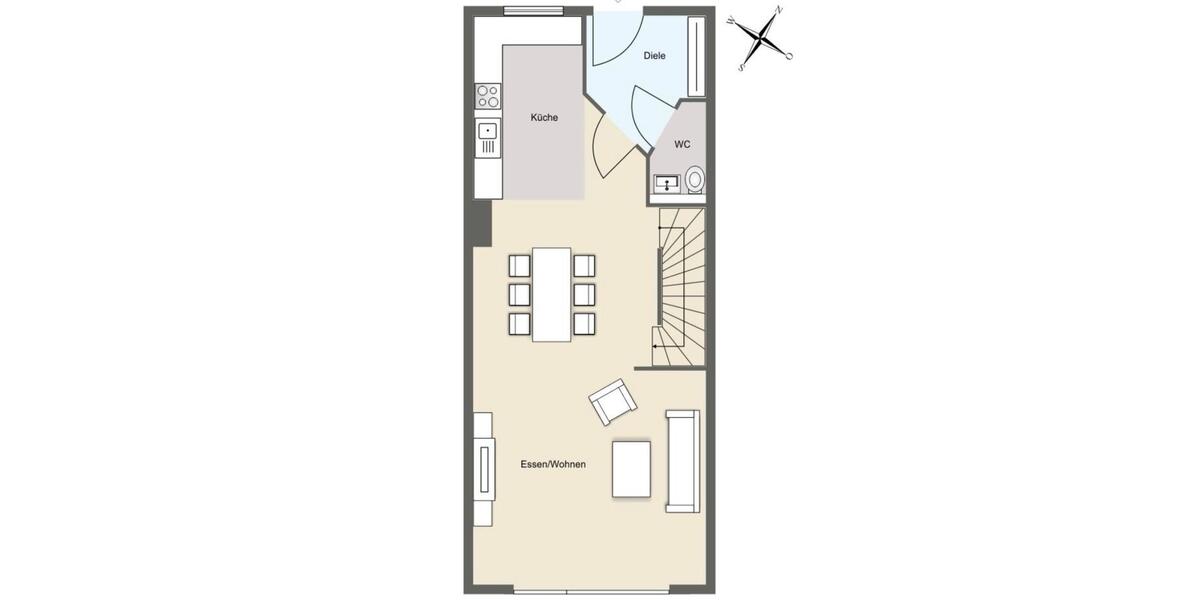 Reihenhaus Kelsterbach - 5 Zimmer, 141 m&sup2;, 2.500&euro; | Angebot:25539656