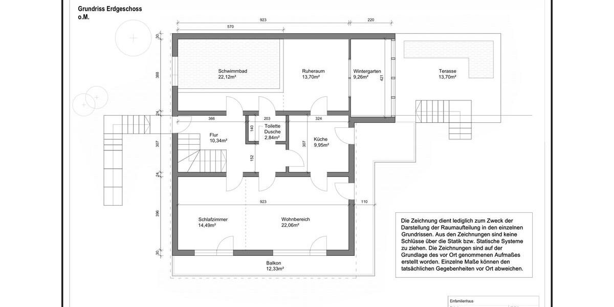 Einfamilienhaus Schlangenbad - 6 Zimmer, 167 m&sup2;, 549.000&euro; | Angebot:26505000