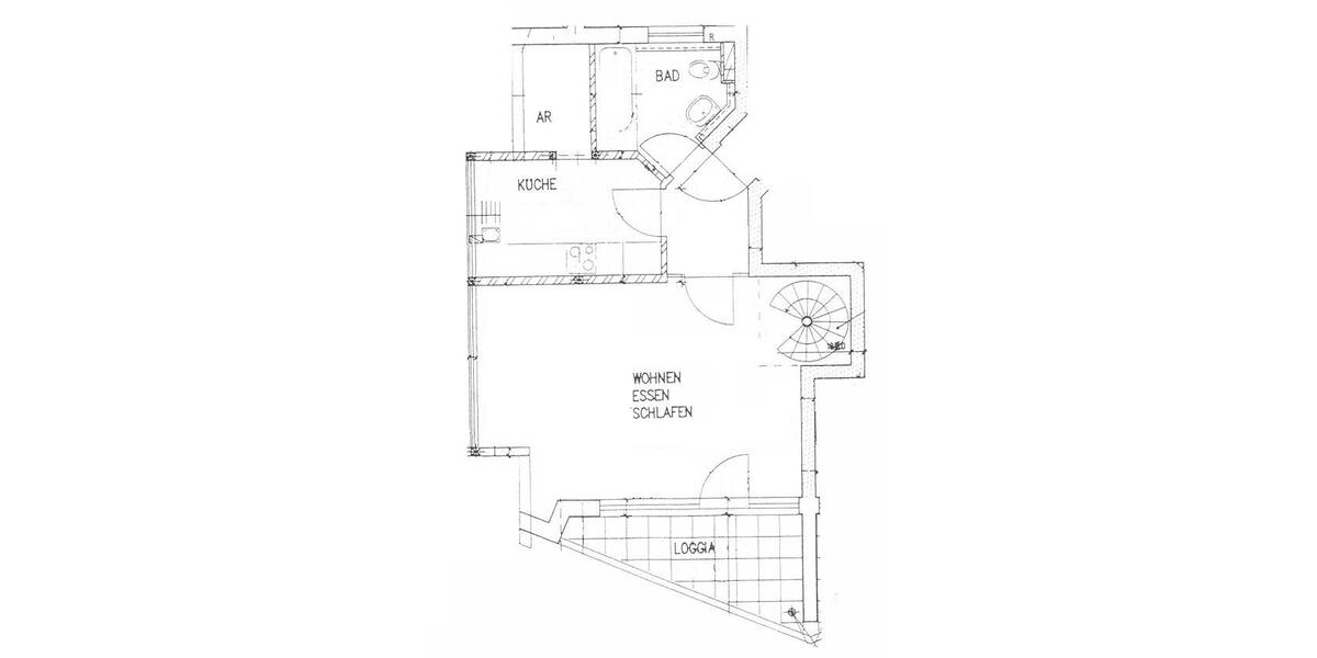 Maisonettenwohnung Wiesbaden Mainz-Amöneburg - 2 Zimmer, 75 m&sup2;, 1.500&euro; | Angebot:26163475