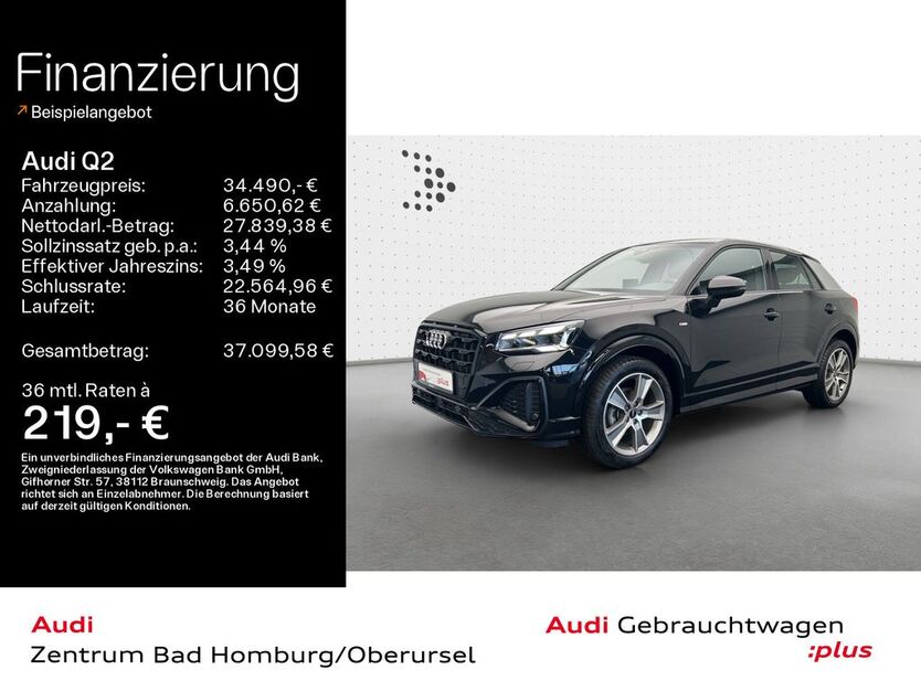 Audi Q2 6.863 km 34.490 € Oberursel 61440