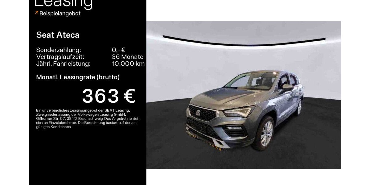 Seat Ateca 39.444 km 26.400 € Mainz-Kastell (Wiesbaden) 55252