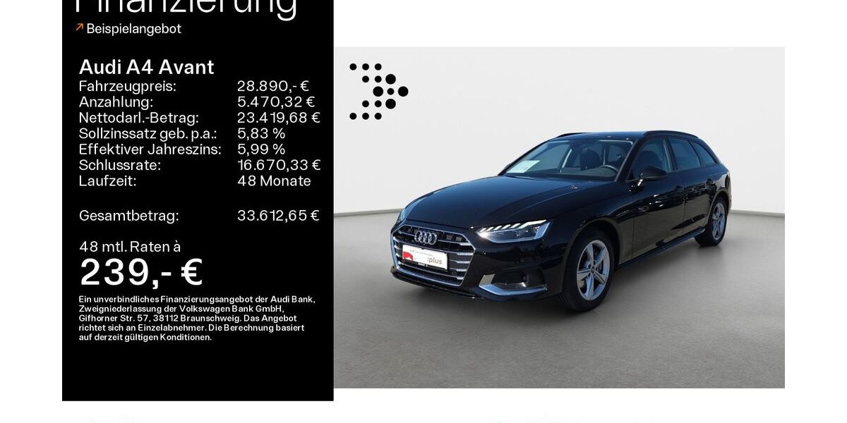Audi A4 45.247 km 28.890 &euro; Oberursel 61440