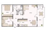 Etagenwohnung Wiesbaden Bierstadt - 3 Zimmer, 91 m&sup2;, 398.000&euro; | Angebot:25672445