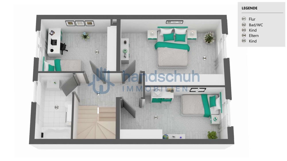 gepflegtes Reihenendhaus mit Garten und Garage in Mainz Lerchenberg - Reihenendhaus Mainz Lerchenberg | Angebot:26738670