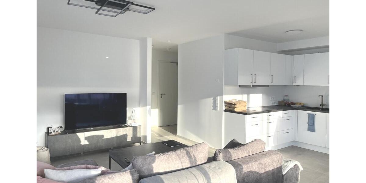 große 2-Zimmer-Wohnung in Mainz-Kastel: Neubau 2023, Balkon, Einbauküche, Tiefgarage 2 zimmer