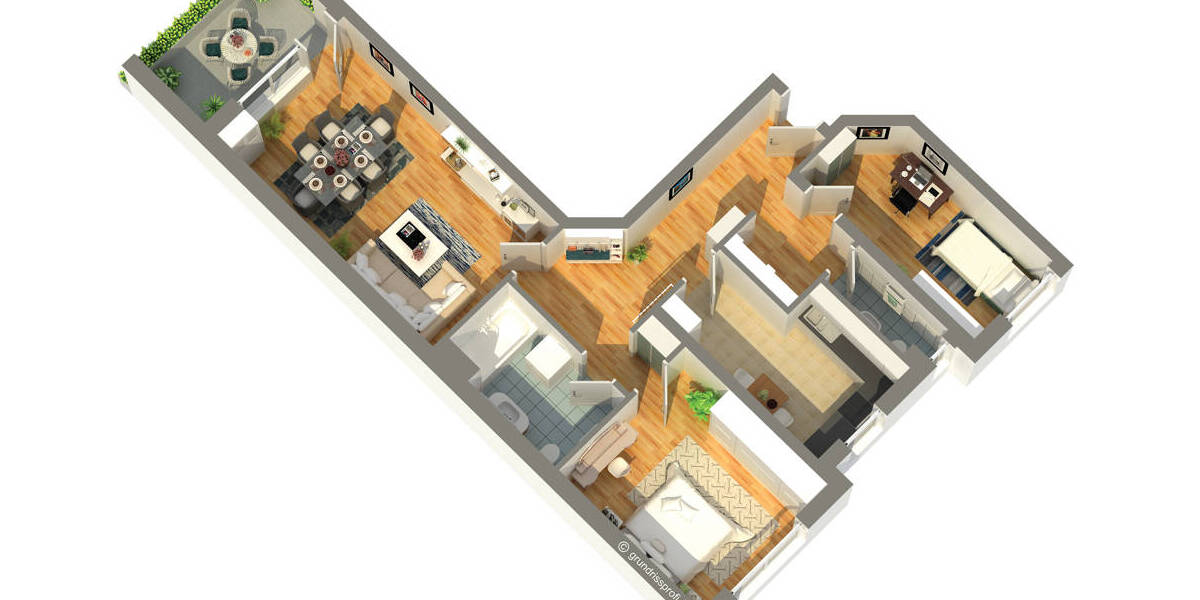 Etagenwohnung Mainz Bretzenheim - 3 Zimmer, 80 m&sup2;, 339.000&euro; | Angebot:26488608