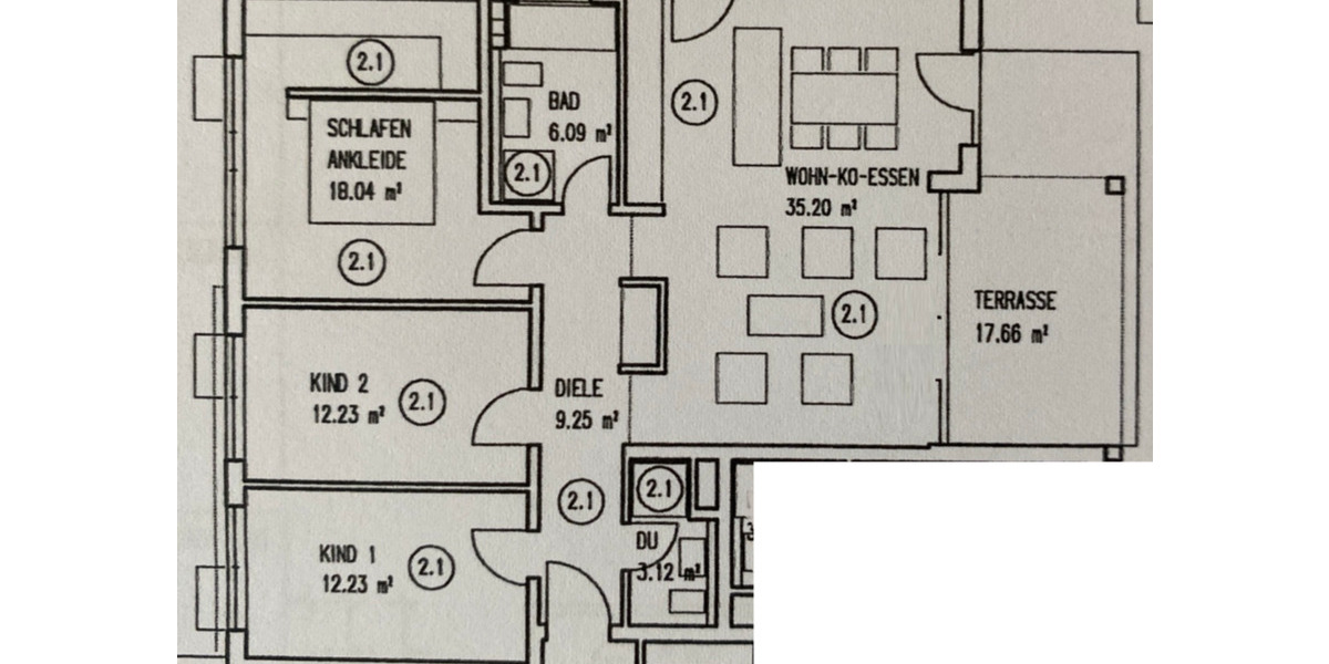 Erdgeschoßwohnung Wiesbaden Mainz-Amöneburg - 4 Zimmer, 105 m&sup2;, 619.000&euro; | Angebot:25923103