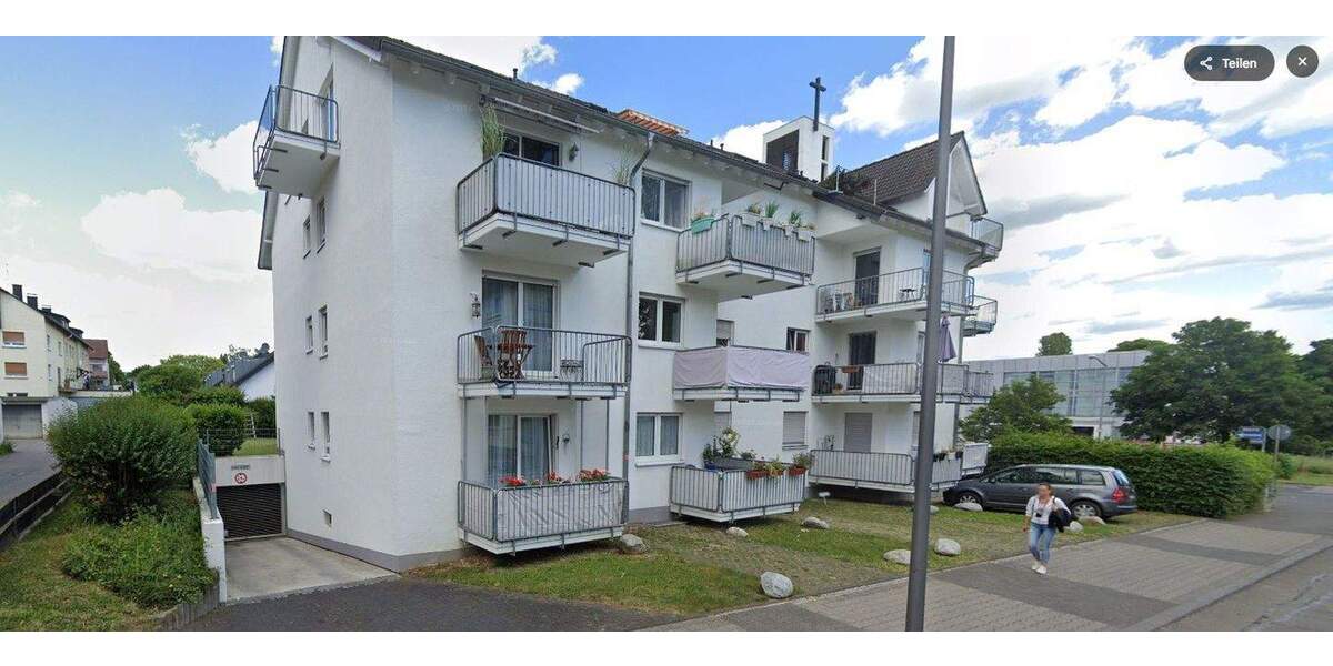 Urbanes Wohnen - 2-Zimmerwohnung mit Balkon & Tiefgaragenstellplatz 2 zimmer