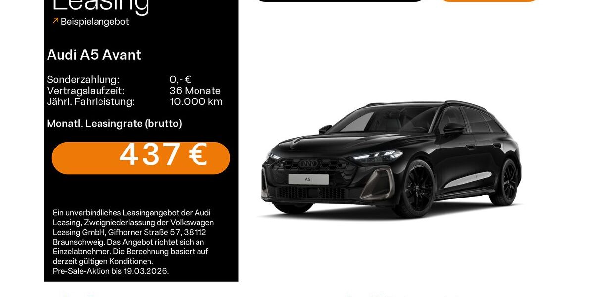 Audi A5 29.159 km 52.880 &euro; Hofheim 65719