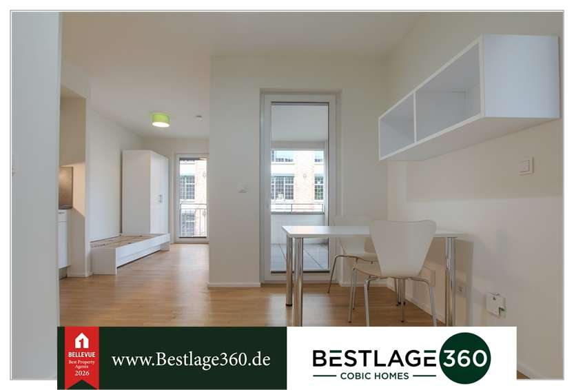 Etagenwohnung Frankfurt Gallus - 1 Zimmer, 27 m&sup2;, 690&euro; | Angebot:26555409