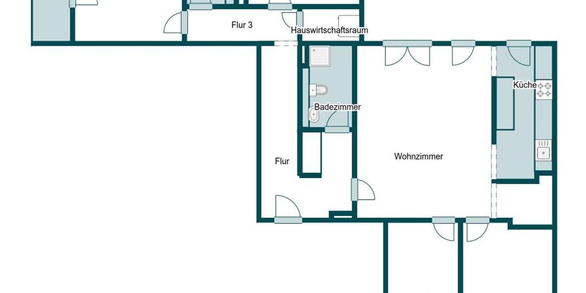 Etagenwohnung Frankfurt Gallus - 5 Zimmer, 147 m&sup2;, 895.000&euro; | Angebot:26411264