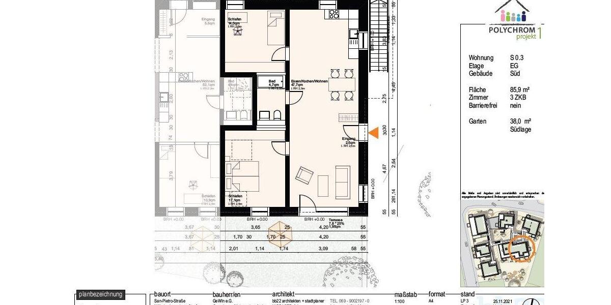 Erdgeschoßwohnung Ingelheim am Rhein - 3 Zimmer, 86 m&sup2;, 207.500&euro; | Angebot:26548069