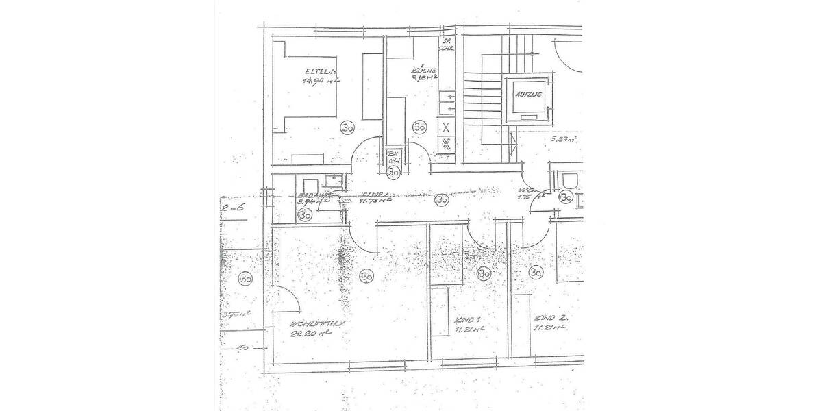 Etagenwohnung Mainz Mombach - 4 Zimmer, 87 m&sup2;, 355.000&euro; | Angebot:25986016