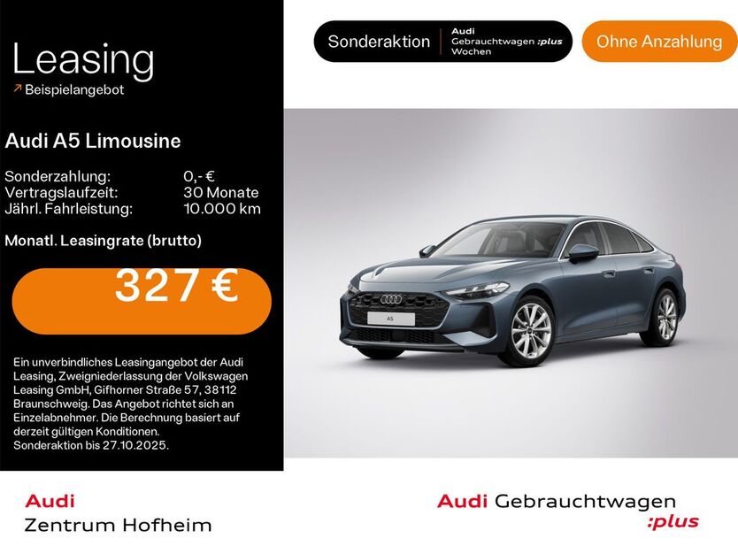 Audi A5 14.237 km 40.499 € Hofheim 65719