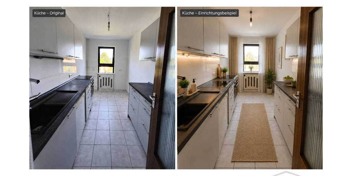 Etagenwohnung Wiesbaden Biebrich - 2 Zimmer, 69 m&sup2;, 279.000&euro; | Angebot:26730948