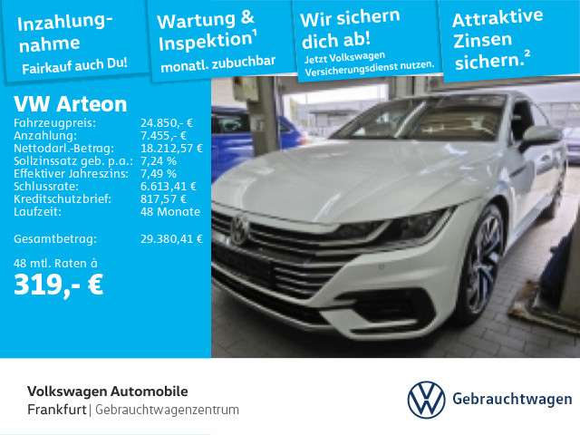 VW Arteon 133.200 km 24.850 € Frankfurt 60326