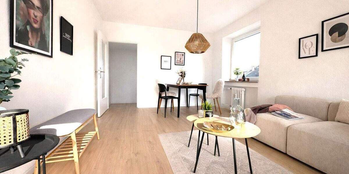 Etagenwohnung Wiesbaden Schierstein - 2 Zimmer, 42 m&sup2;, 199.990&euro; | Angebot:25483741