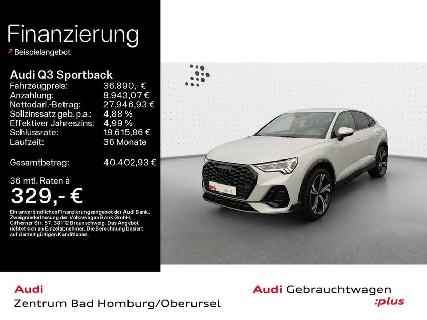 Audi Q3 31.103 km 36.890 € Oberursel 61440