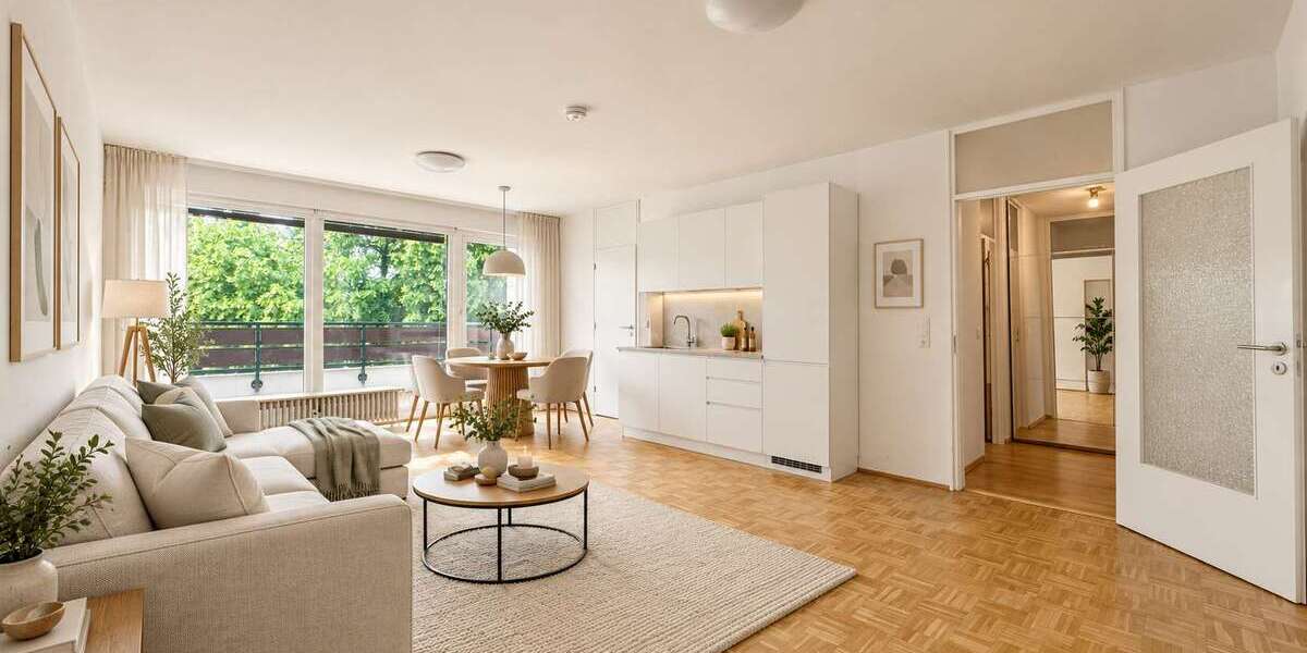 Etagenwohnung Wiesbaden Nordost - 2 Zimmer, 47 m&sup2;, 179.000&euro; | Angebot:27348215