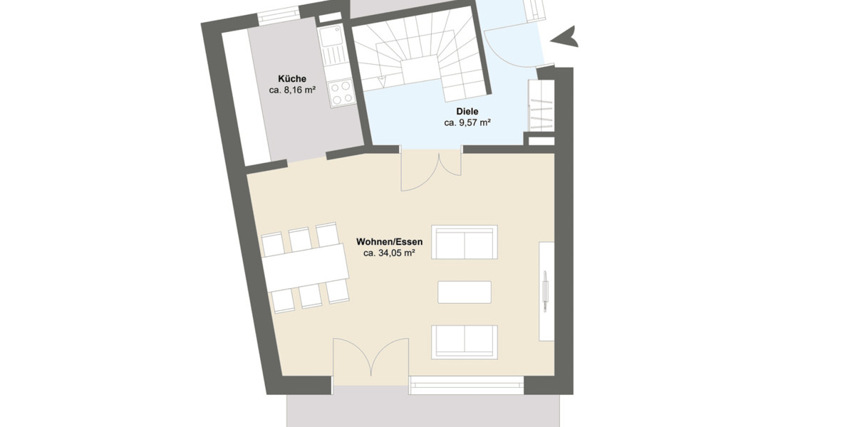 Reihenmittelhaus Frankfurt am Main Kalbach-Riedberg - 6 Zimmer, 170 m&sup2;, 1.099.000&euro; | Angebot:26703616