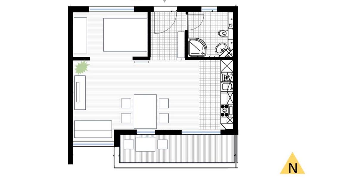 Einfamilienhaus Hochheim am Main - 1 Zimmer, 45 m&sup2;, 790&euro; | Angebot:26007448