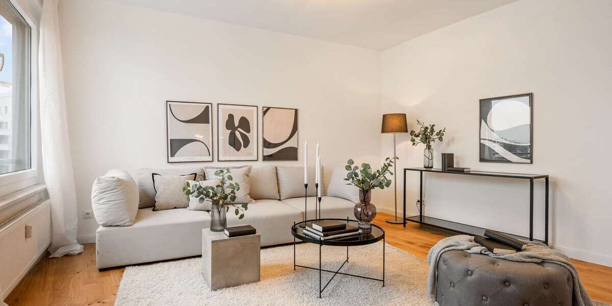 Etagenwohnung Frankfurt am Main Gallus - 2 Zimmer, 54 m&sup2;, 335.000&euro; | Angebot:25176770