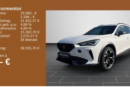 Cupra Formentor 25.115 km 32.790 € Bingen / Rhein 55411