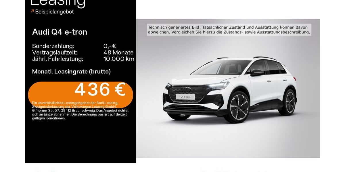Audi Q4 e-tron 8.610 km 48.990 € Hofheim 65719