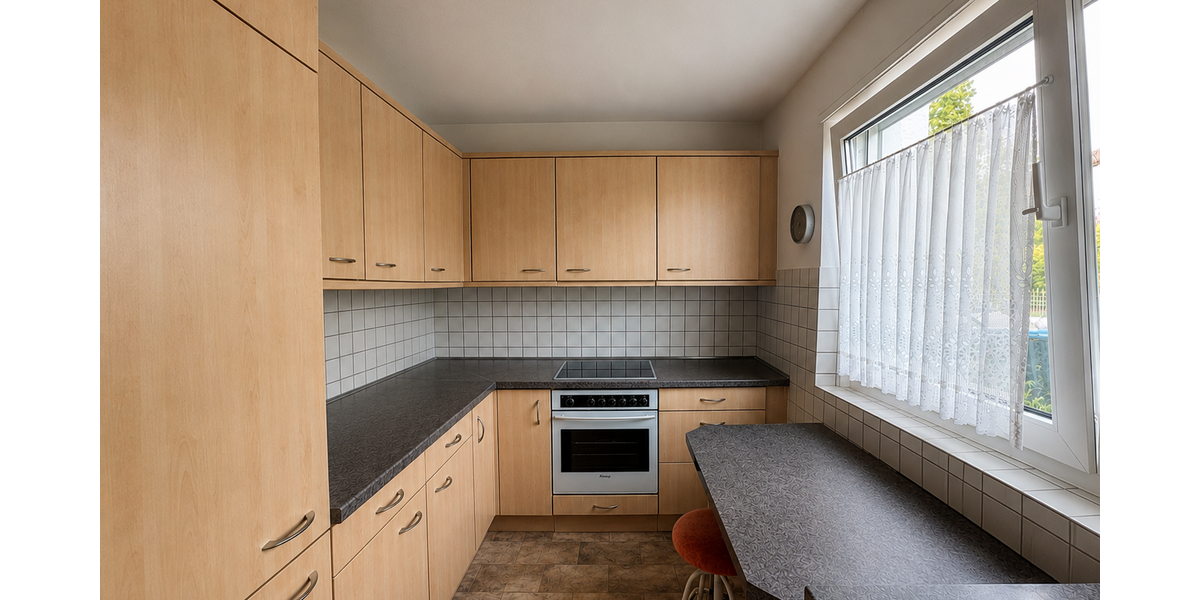 Steinbach: Attraktives Reihenmittelhaus mit tollem Schnitt sucht renovierungsfreudige Familie! - Reihenhaus Steinbach | Angebot:27195276