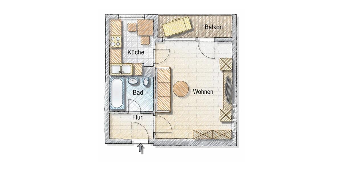 Loft - Studio - Atelier Eltville am Rhein - 1 Zimmer, 38 m&sup2;, 350&euro; | Angebot:26678089