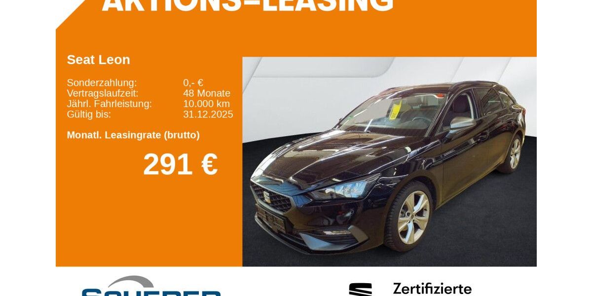 Seat Leon 26.876 km 26.390 &euro; Bingen / Rhein 55411