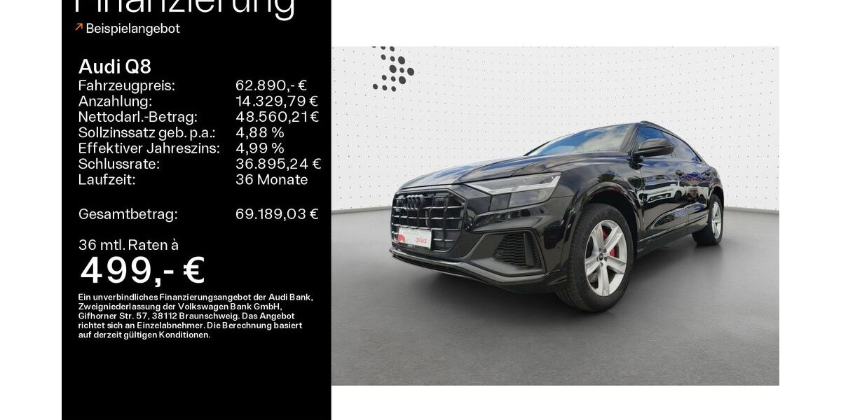 Audi Q8 48.358 km 61.890 &euro; Königstein/Ts. 61462