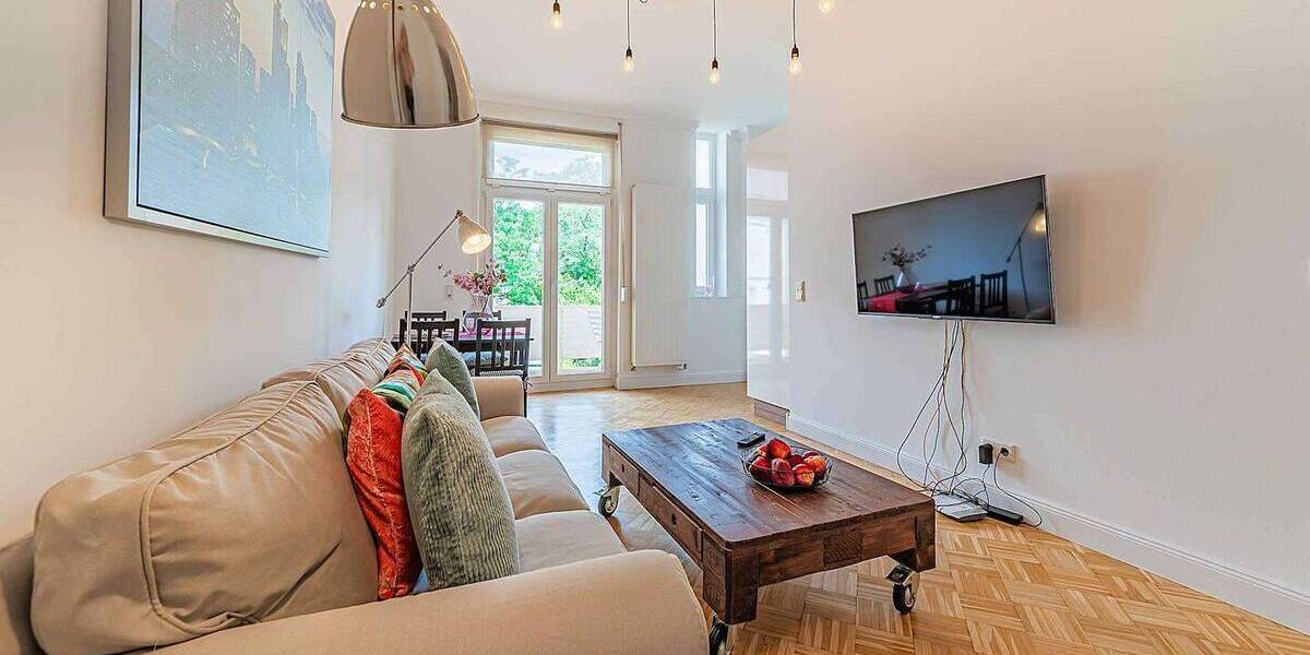 Etagenwohnung Frankfurt am Main Bockenheim - 3 Zimmer, 90 m&sup2;, 2.400&euro; | Angebot:26803848