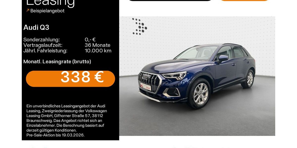 Audi Q3 28.917 km 37.880 &euro; Hofheim 65719