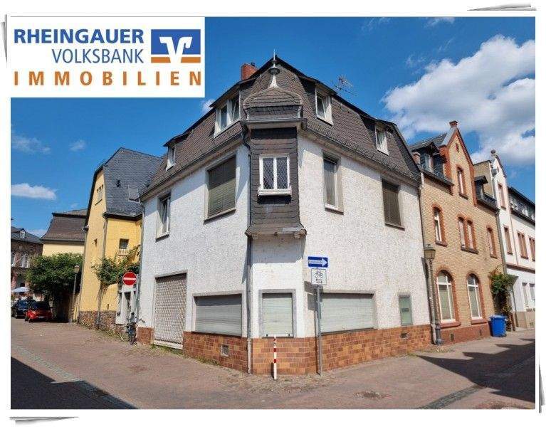 * Geisenheim: Ehemaliges Wohn- und Geschäftshaus in zentraler Lage * 5 zimmer
