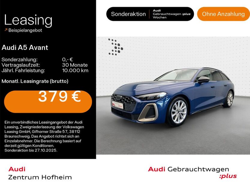 Audi A5 28.286 km 47.480 € Hofheim 65719