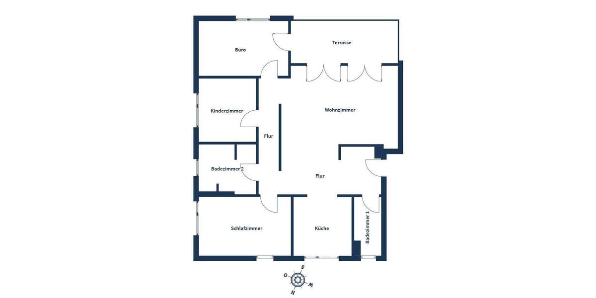 Hochwertige 4-Zimmer-Erdgeschosswohnung in Top-Wohnlage von Wiesbaden 4 zimmer