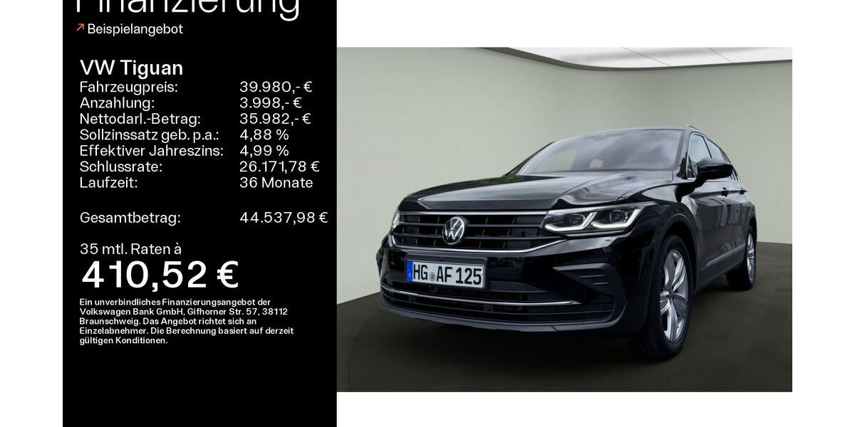 VW Tiguan 27.500 km 37.980 &euro; Königstein 61462