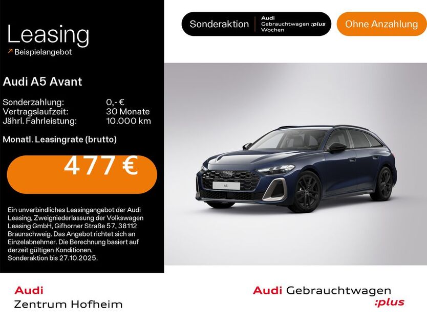 Audi A5 28.406 km 53.980 € Hofheim 65719