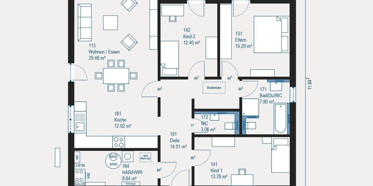 Ihr individueller Bungalow in Idstein - Komfortables Wohnen maßgeschneidert für Sie - Bungalow Idstein | Angebot:27295671