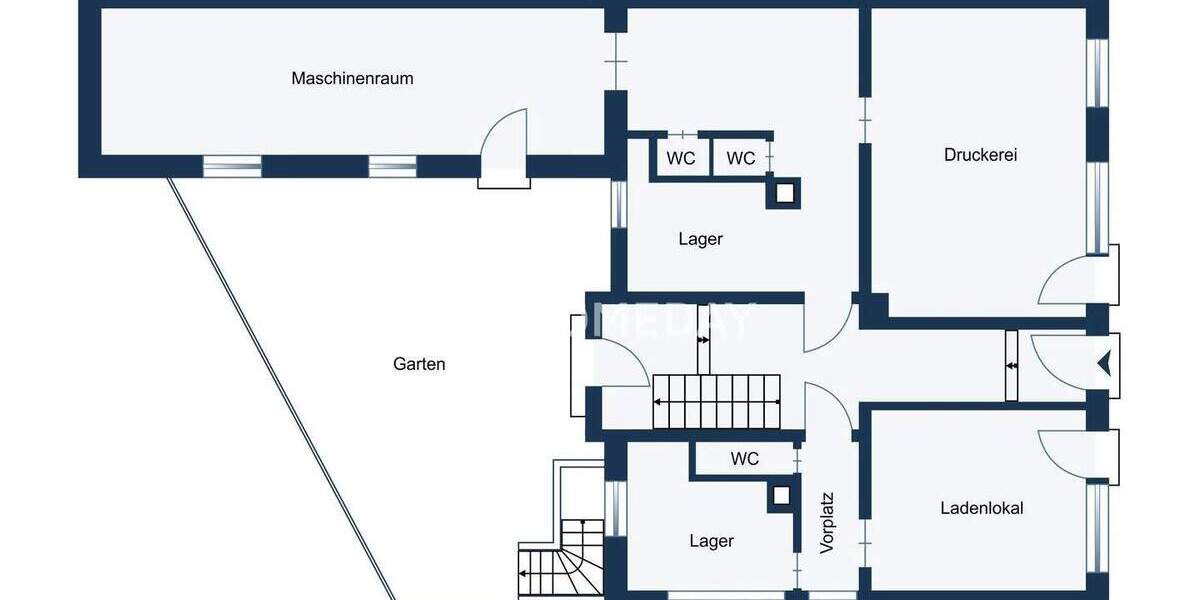 Etagenwohnung Frankfurt am Main Gallus - 5 Zimmer, 159 m&sup2;, 437.000&euro; | Angebot:25694106